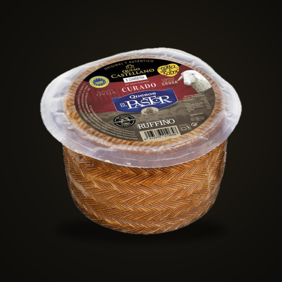 Queso Curado de Oveja IGP Castellano · San Ruffino (Pieza Mini 1 kg)