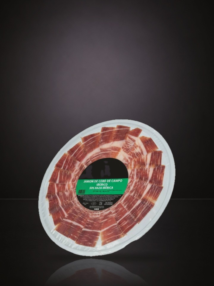 Iberischer Cebo-de-Campo-Schinken 50 % R.I. 100 g